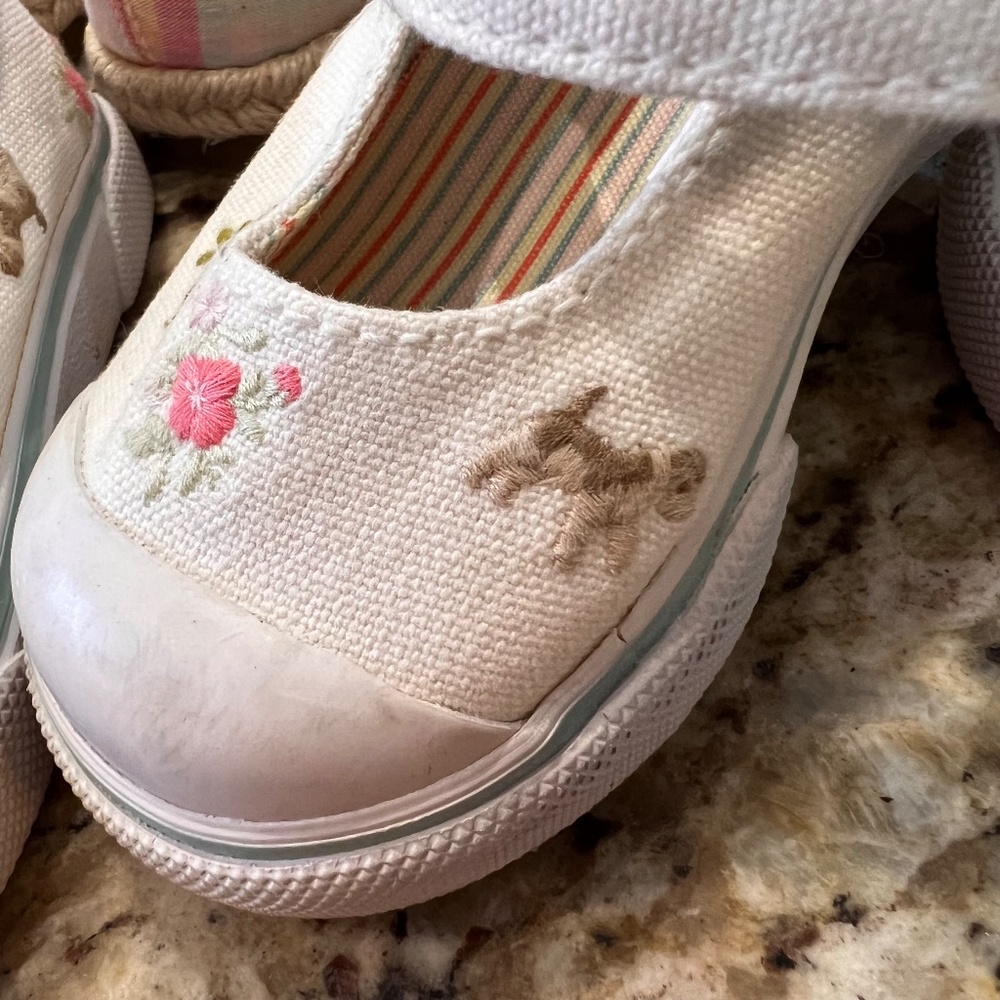 VINTAGE BABY GAP CANVAS sneakers Toddler size 6 - Picture 5 of 17